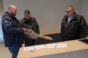 Oplevering bedrijfshal Zeewolde