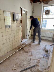 Start sloopwerkzaamheden Donkerstraat Harderwijk