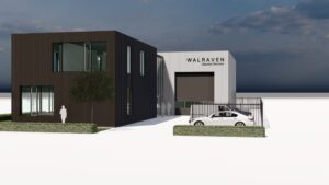 Nieuwbouw bedrijfsruimte Walraven Service Zeewolde