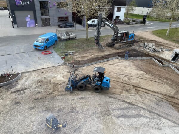 opknapbeurt bedrijfsterrein